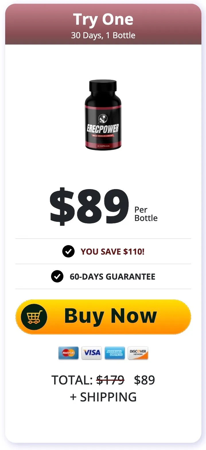 ErecPower 1 bottle price